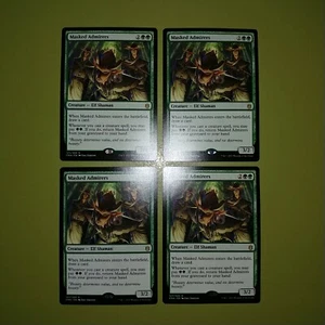 Masked Admirers x4 Commander Anthology 4x Playset Magic the Gathering MTG  - Picture 1 of 1