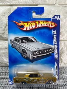 Hot Wheels Rebel Rides '09 04/10 '64 Lincoln Continental 140/190 Gold - Picture 1 of 4