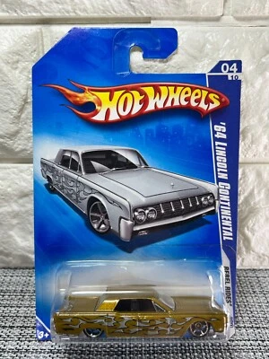 Hot Wheels Rebel Rides '09 04/10 '64 Lincoln Continental 140/190 Gold - Image 1 of 4
