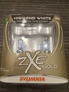 NEW - SYLVANIA 9005 SilverStar zXe GOLD High Performance Halogen Headlight Bulbs - Picture 1 of 2