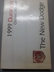 1999 Dodge Durango Owners Manual - Picture 1 of 2