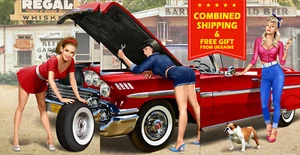 BUNDLE LOT OF PIN-UP SERIES 3 PLASTIC KITS 1/24 MASTER BOX 24015+24016+24017 - Picture 1 of 12