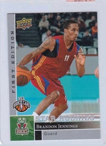 2009 Upper Deck First Edition Basketball #178 Brandon Jennings RC MINT  - Picture 1 of 1