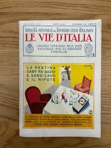 LE VIE D'ITALIA RIVISTA MENSILE TOURING CLUB ITALIANO NOVEMBRE 1930 - Picture 1 of 10
