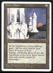 MTG Ivory Tower - Fourth Edition - Rare - Magic the Gathering - Picture 1 of 2
