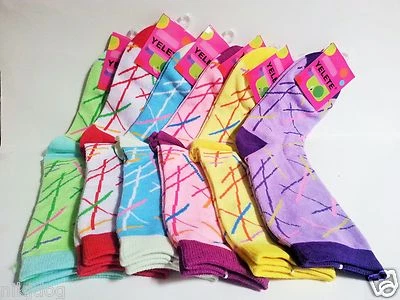  Девочек женщин Pixie Stix моды носки размер 9-11 Yelete - Изображение 1 из 2