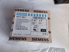 SIEMENS 5SY3440-7 INTERRUTTORE MAGNETOTERMICO C 40A 3POLI 4,5KA NUOVO IN BOX