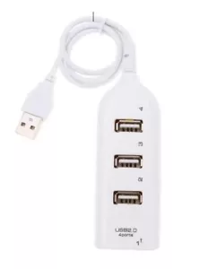 ☆ MULTIPRISE 4 PORT HUB/Multi chargeur Câble USB 2.0 pour PC/Mac/tablette - Bild 1 von 1