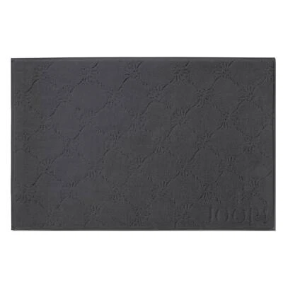 Joop! Badematte Duschvorleger Badvorleger Cornflower 1670-774 Anthrazit 50x80 - Bild 1 von 2