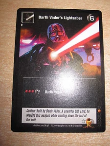 STAR WARS CCG JEDI KNIGHTS CARD MINT/N-MINT PROMO P1 DARTH VADER'S LIGHTSABER - Picture 1 of 4