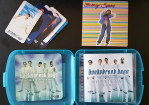 BACKSTREET BOYS Millennium RARE LMTED BLUE PLASTIC BOX CARDS ETC. see descriptn - Bild 1 von 4