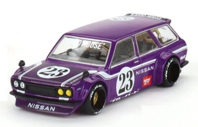 DATSUN 510 Wagon CARBON FIBER V1 - KAIDO  - purple - Mini GT 1:64 - Immagine 1 di 4