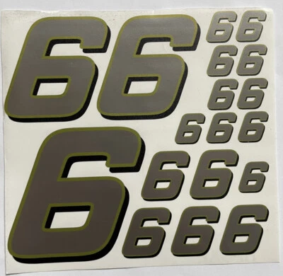 Descuento - Plata con Negro y Amarillento/Verde #6 R/C Caja L Foto 1 de 4