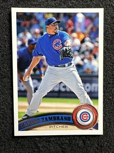 Carlos Zambrano #558 2011 Topps Baseball Menge Chicago Cubs - Bild 1 von 3