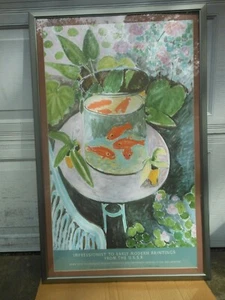 Cartel Impresionista a Pinturas Modernas Tempranas 1986 URSS Museo MET H Matisse - Imagen 1 de 11