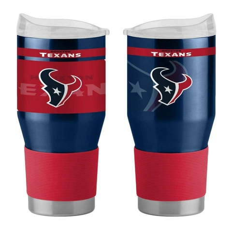 Houston Texans 24oz Hot&Cold Twist Mugs Stainless Steel Vacuum Sealed Cover