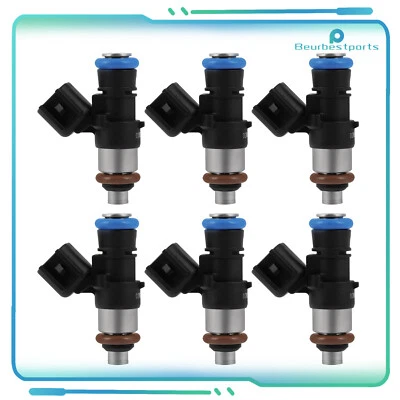 Inyectores de combustible 6 piezas para Ford Edge Lincoln MKX 2007 2008 2009 2010 2011 3,5 L Foto 1 de 4