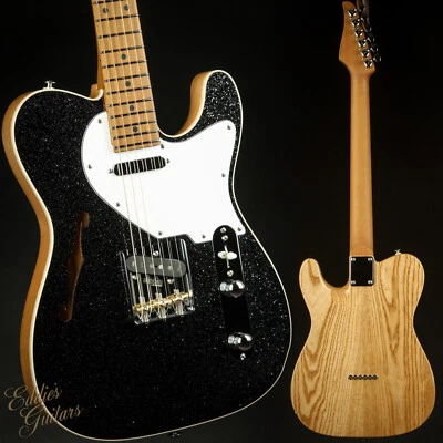 Guitarras Suhr Eddie's Exclusivas Personalizadas Clásicas T Tostadas - Negro Brillo #72282 Foto 1 de 4