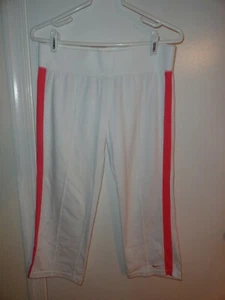 Nike, White cotton pants, knee length, size M - Picture 1 of 3
