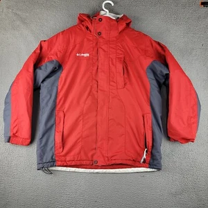 Chaqueta Columbia Para Hombre Grande Roja Interchange XCO Core Cremallera Completa Exterior Gorpcore - Imagen 1 de 15