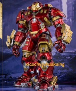 Modellino action figure 1/12 Comicave CS Iron Man MK44 Hulkbuster metallo LED in scatola - Foto 1 di 6