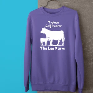 Praktikant Wade Rearer Sweatshirt Rural Leben Tiere The Lee Farm Edition - Imagen 1 de 23