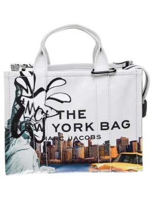 Bolsa tote Marc Jacobs The New York City lona coleção cápsula média edição limitada - Imagem 1 de 4