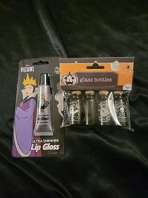 Блеск для губ и стеклянные бутылки для Хэллоуина Disney Villains - Изображение 1 из 4