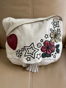 Gucci Tribeca Tattoo Snakeskin Messenger Bag, Pre-owned - Picture 1 of 24