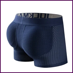 Malla Para Hombres Ropa Interior Acolchada Para hombres Sexy Moda Hielo Seda Malla Transpirable Suave - Imagen 1 de 33