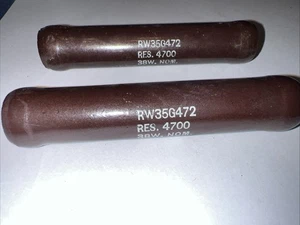 Tru Ohm RW35G472 Drahtwiderstand 38 Watt 4700 Ohm Neu Menge (2) - Bild 1 von 13