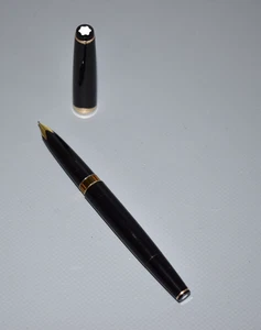 Montblanc Meisterstück No.14 Kolbenfüller Füllfederhalter Goldfeder Fach #F5 - Picture 1 of 8