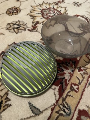 Pampered Chef Salad Cutting Bowl Salad Prep Set - Image 1 of 2