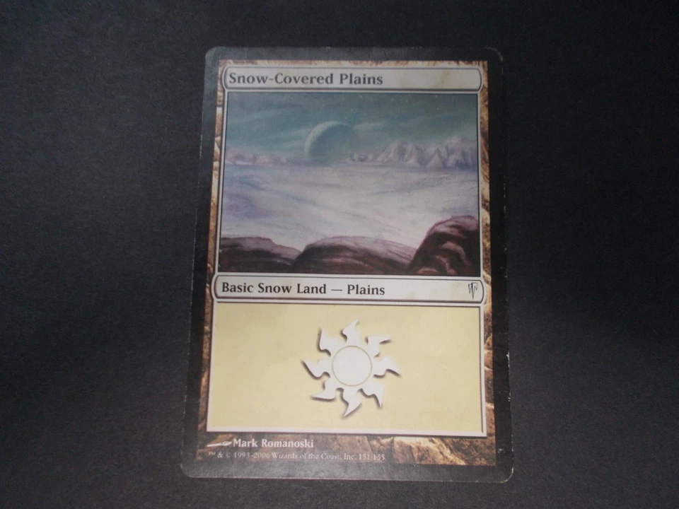 Snow-Covered Plains x1 MTG Coldsnap White Common Land LP - Image 1 of 1