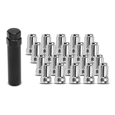 New 21x 1/2"-20 Front and Rear Wheel Lug Nut for Chevrolet Impala Blazer Caprice - Image 1 of 4