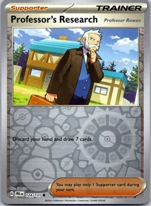Professor's Research 124/131 - Prismatic Evolutions Reverse Holo - Picture 1 of 2