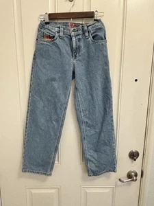 Empyre Jeans Boys 25 Skater Baggy Loose Light Wash Denim Casual Pockets Blue - Picture 1 of 11
