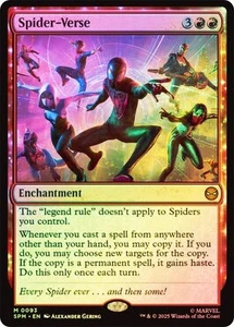 Spider-Verse FOIL - 0093 - Mythic - Marvel's Spider-Man SPM MTG - Picture 1 of 1