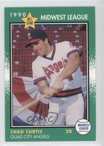 1990 Grand Slam Midwest League All Stars Chad Curtis #30