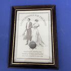 Lucky Sixpence For The Bride Framed Coin 1964 Wedding Gift