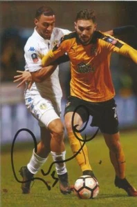 CAMBRIDGE UNITED: GREG TAYLOR SIGNED 6x4 ACTION PHOTO+COA - Picture 1 of 1