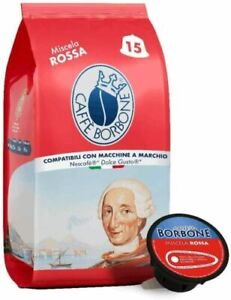 360 Capsule Caffè Borbone Miscela Red Rossa 100% Compatibili Dolce Gusto Nescafè