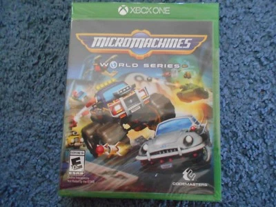 MICRO MACHINES WORLD SERIES XBOX ONE FACTORY SEALED!!!  L@@K!!!  FREE SHIP!!!!! - Image 1 of 3
