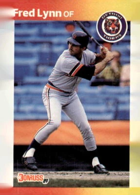 1989 Donruss #563a Fred Lynn - Image 1 of 2