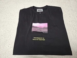 MSFTS REP "The Moments To Hold Us Together" A Beautiful Confusion Black Tee SZ M - Picture 1 of 10