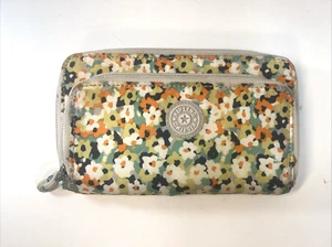 Kipling Portafoglio Donna Zip Intorno Colorato Floreale Nylon Design Artistico - Foto 1 di 8