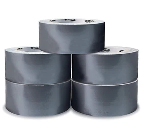 5 Pack Silver Heavy Duty Duct Tape, 7.3Mil, 1.88 Inch X 30 Yards per Roll, Ea... - Picture 1 of 1