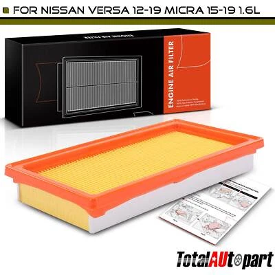 Novo filtro de ar do motor para Nissan Micra 2015-2019 Versa 2012-2019 painel flexível - Imagem 1 de 4