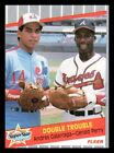 Fleer 1989 Mlb Card 638 Double Trouble Andres Galarraga Gerald Perry
