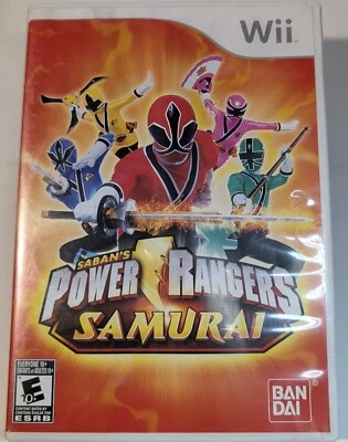 Power Rangers Samurai Nintendo Wii Cib Tested and Working - Image 1 of 4